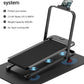 LONTEK 3-in-1 Foldable Treadmill with 300 LBS Capacity