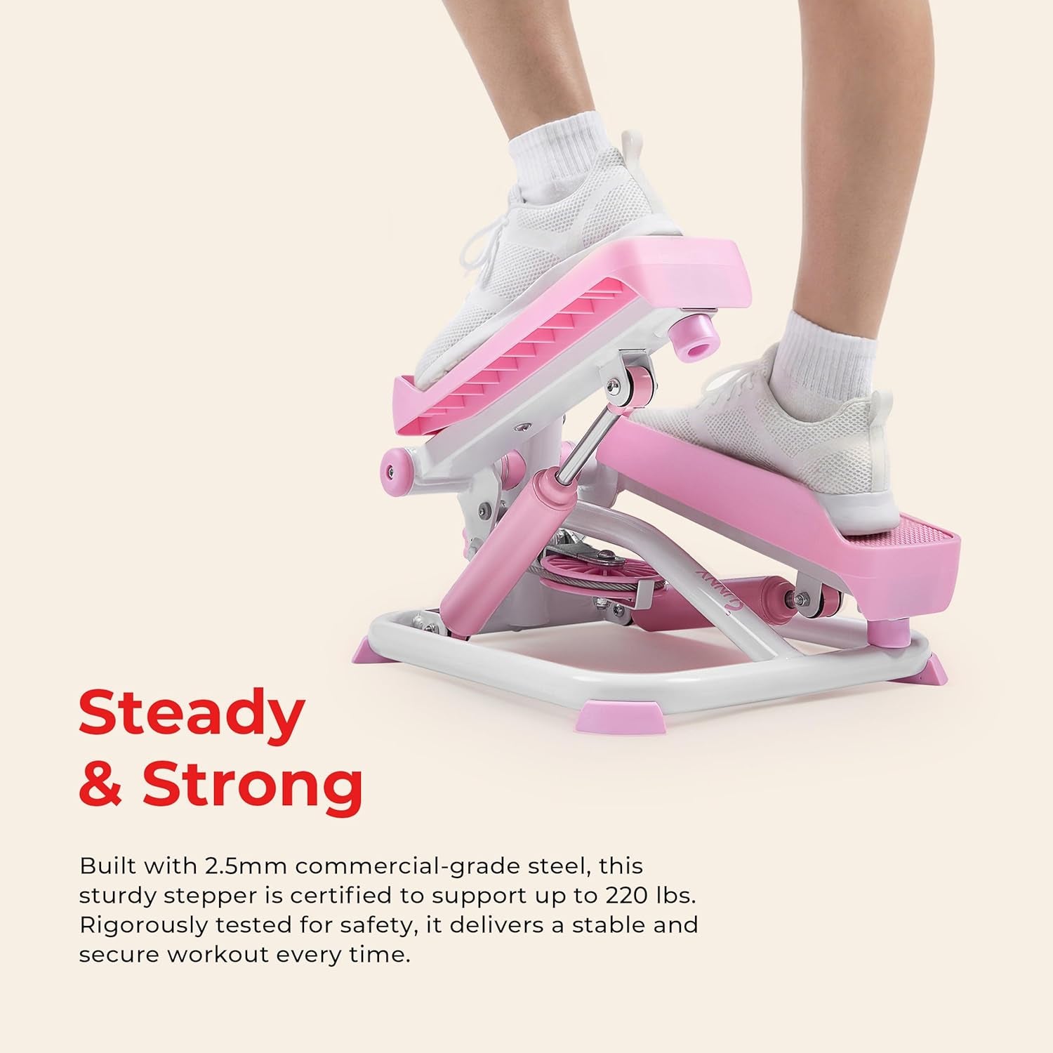 Sunny Health & Fitness Mini Steppers for Exercise at Home