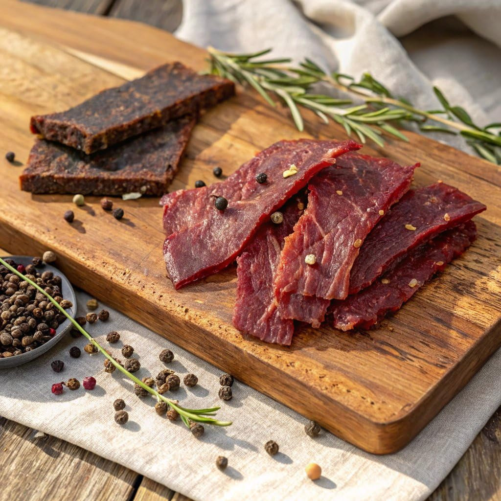 Tillamook Country Smoker Real Hardwood Smoked Beef Jerky, Old Fashioned, 10 Ounce
