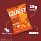 Nutrition Nacho Cheese Tortilla Style Protein Chips (Pack of 12)