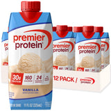 Premier Protein Shake, Vanilla, 30G Protein, 12 Pack