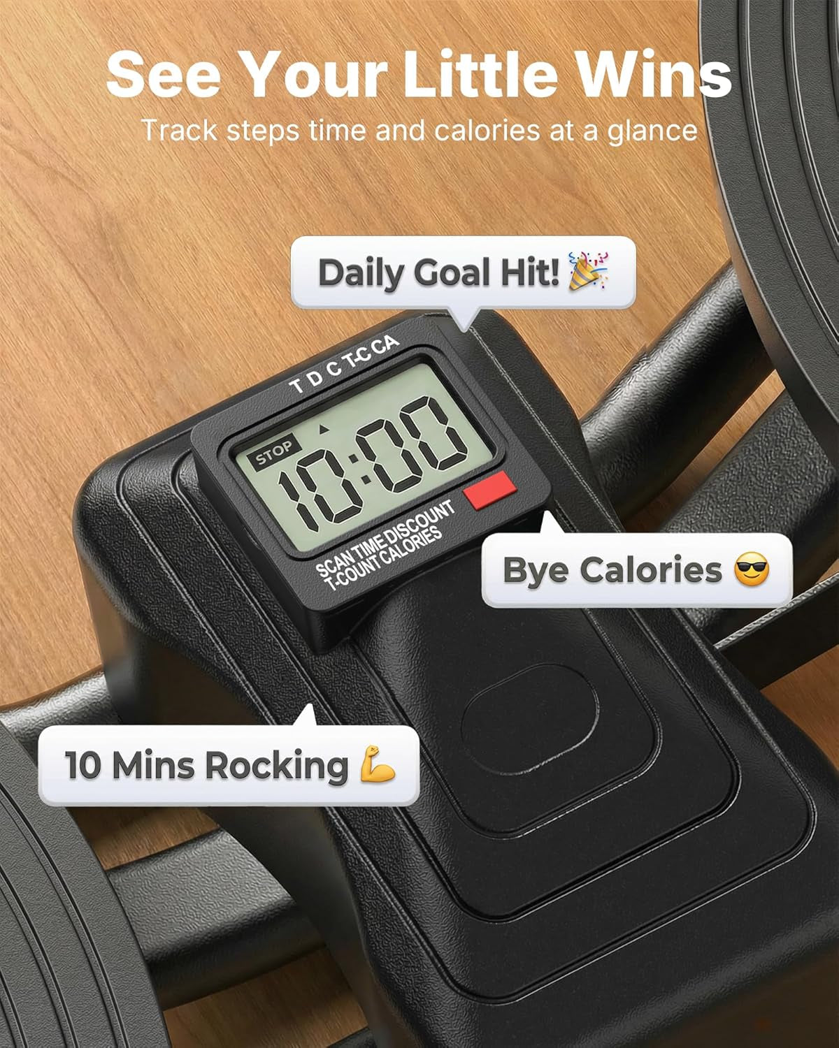 MERACH Rocking Steppers for Exercise at Home