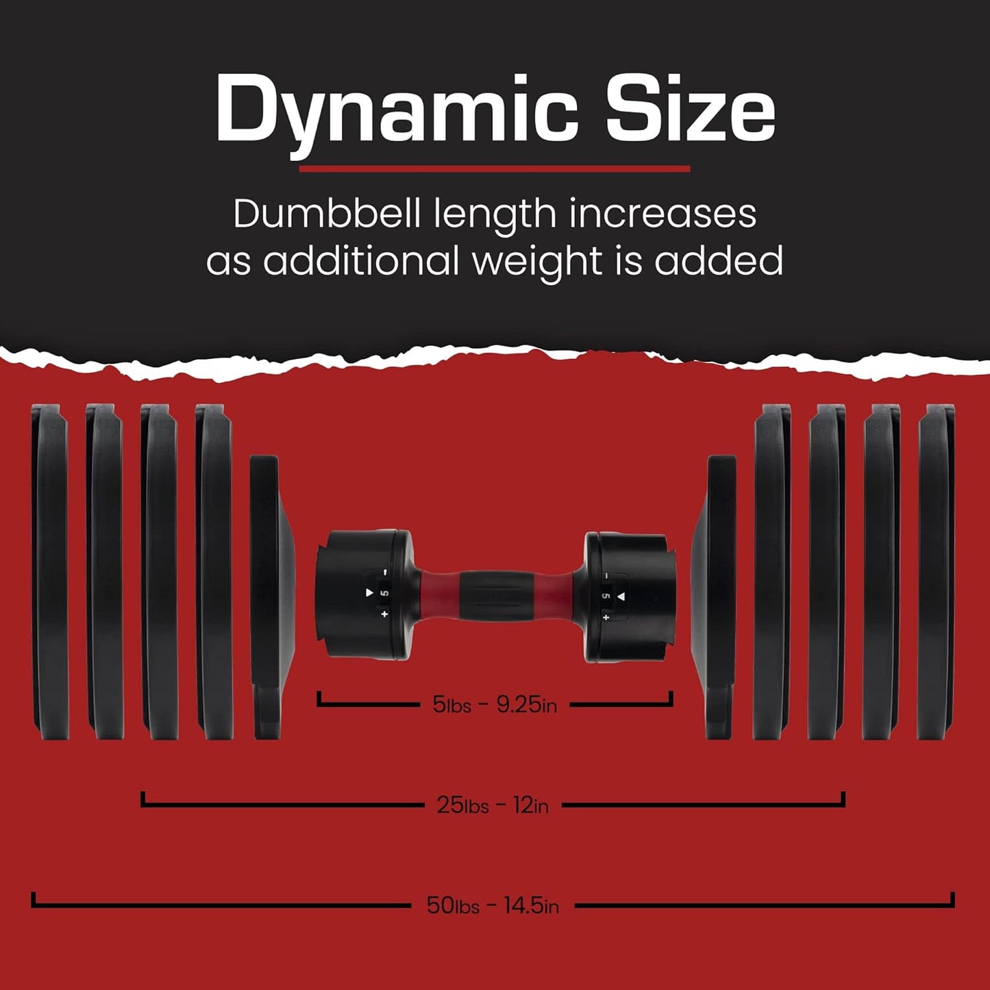 Core Fitness Adjustable Dumbbell Weight Set