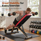 NICEPEOPLE Adjustable Weight Bench for Home Gym