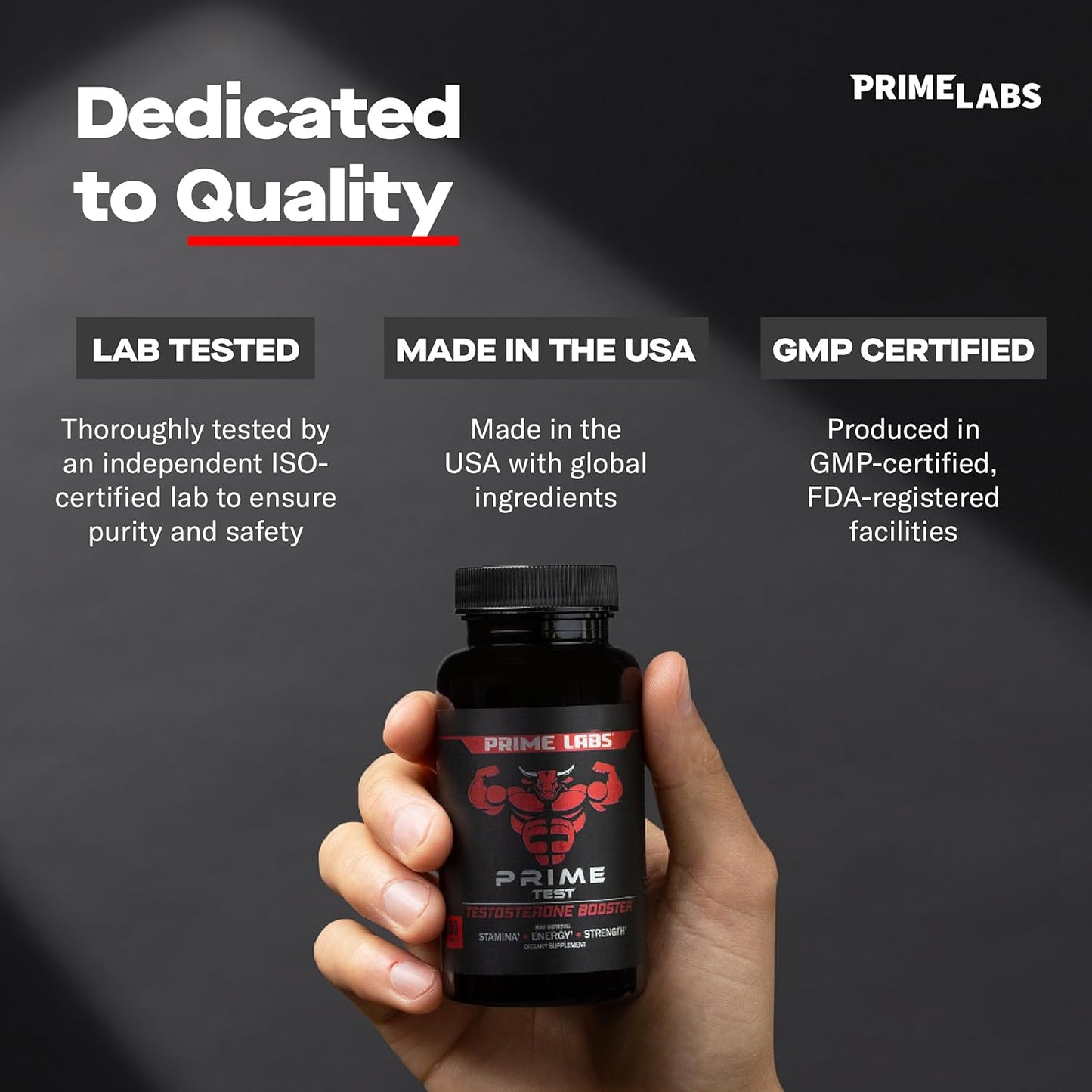 Prime Labs - Men's Testosterone Booster