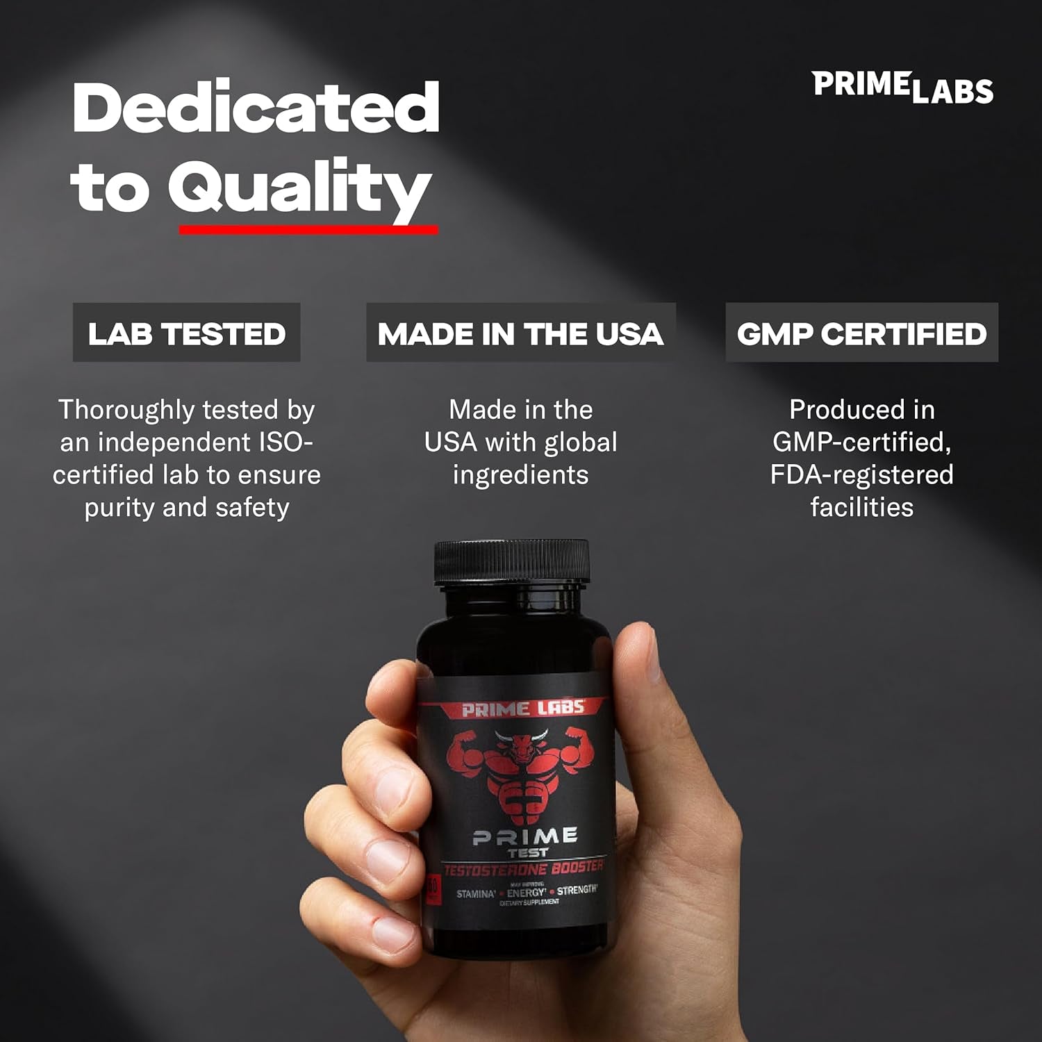 Prime Labs - Men's Testosterone Booster
