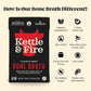 Kettle and Fire Classic Beef Bone Broth, Keto, Paleo, and Whole 30 Approved (6 Pack)