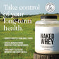 NAKED Whey 2LB 100% Grass Fed Whey Protein Powder