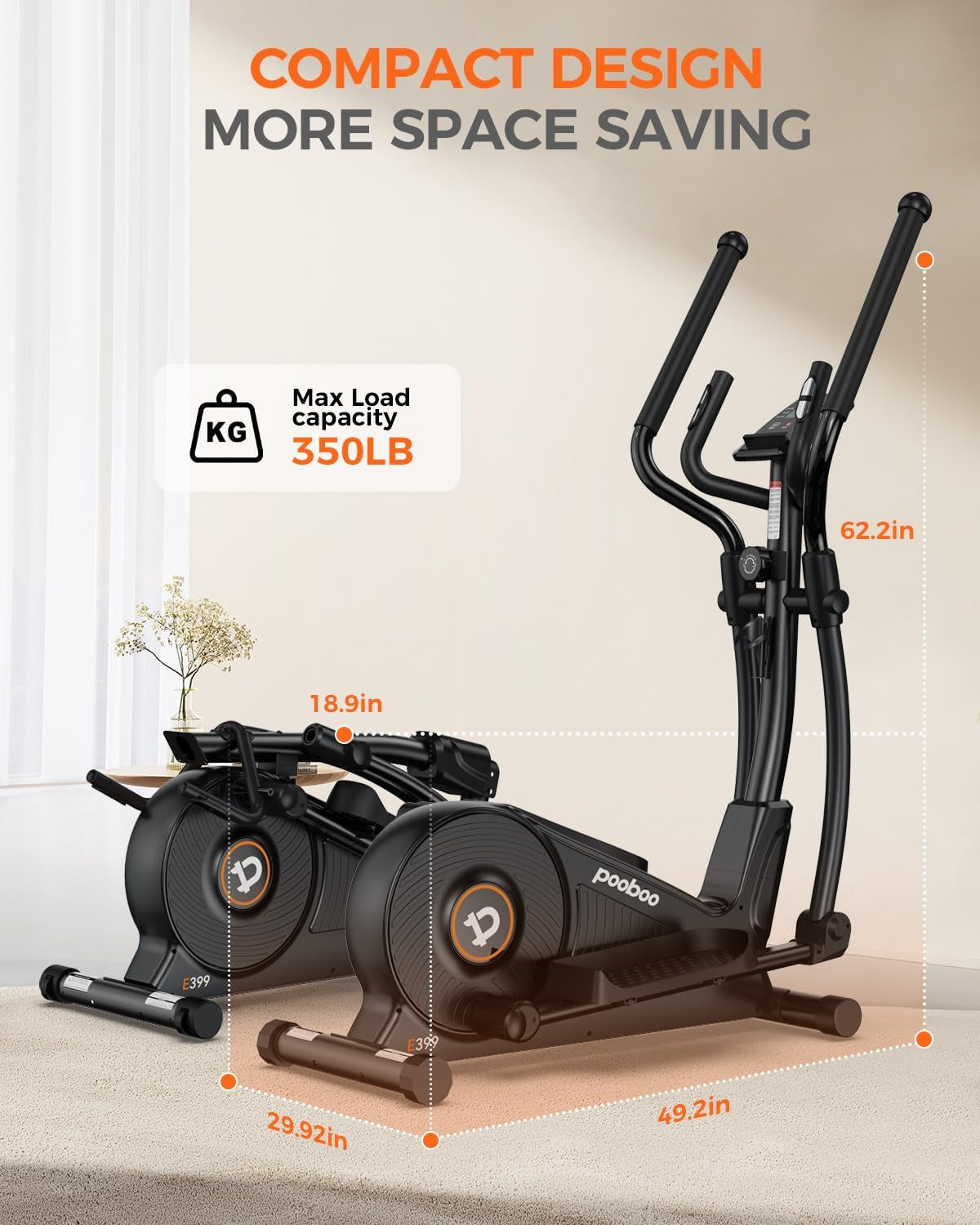 pooboo Elliptical Machine