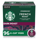 Starbucks K-Cup Coffee Pods, Dark Roast Coffee, French Roast