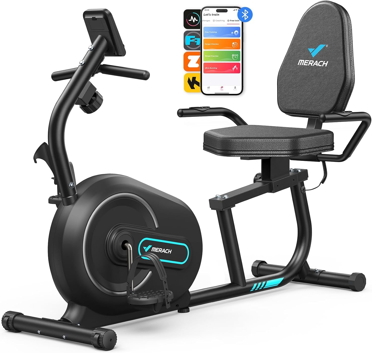 MERACH Recumbent Exercise Bikes for Home