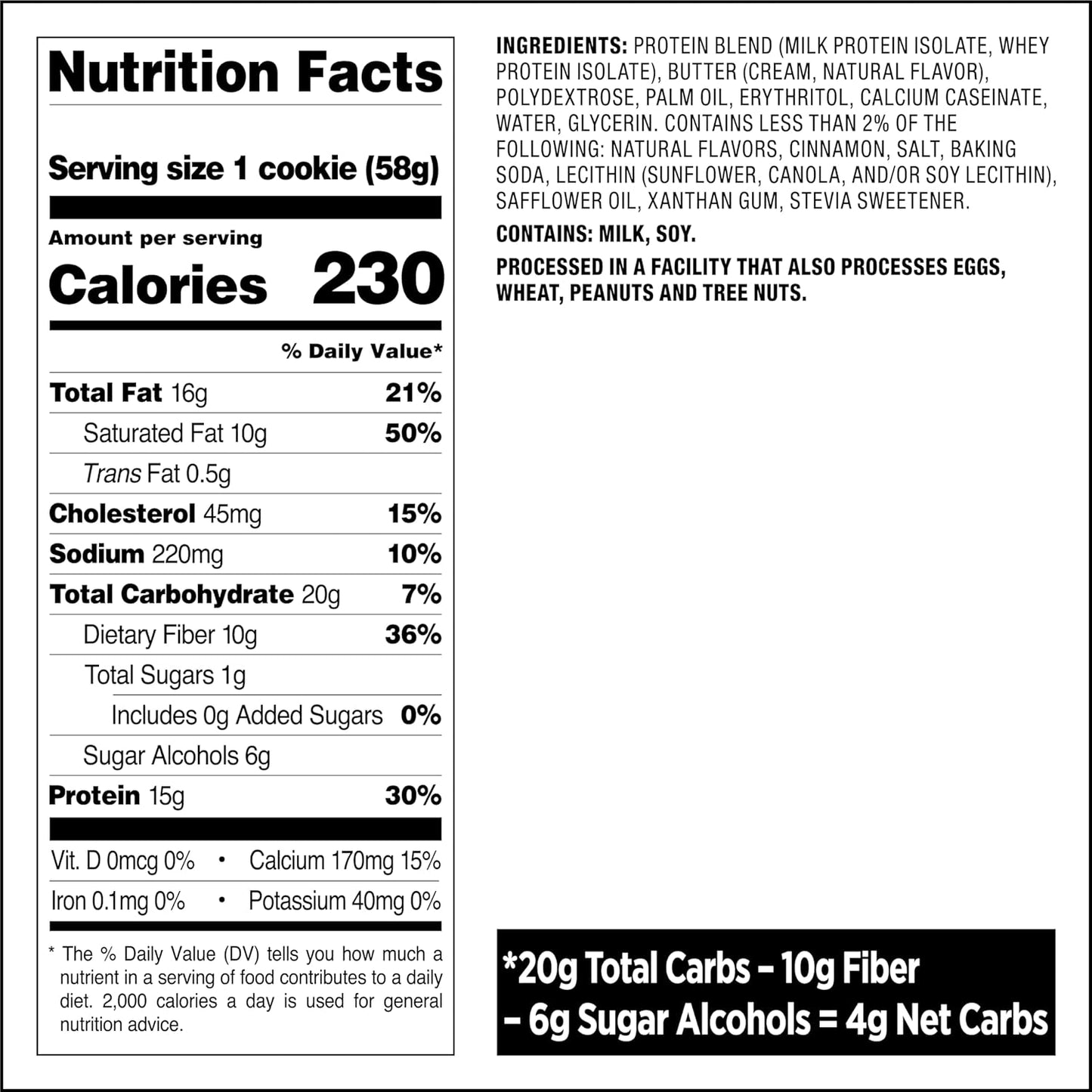 Quest Nutrition Snickerdoodle Protein Cookie 12 Count