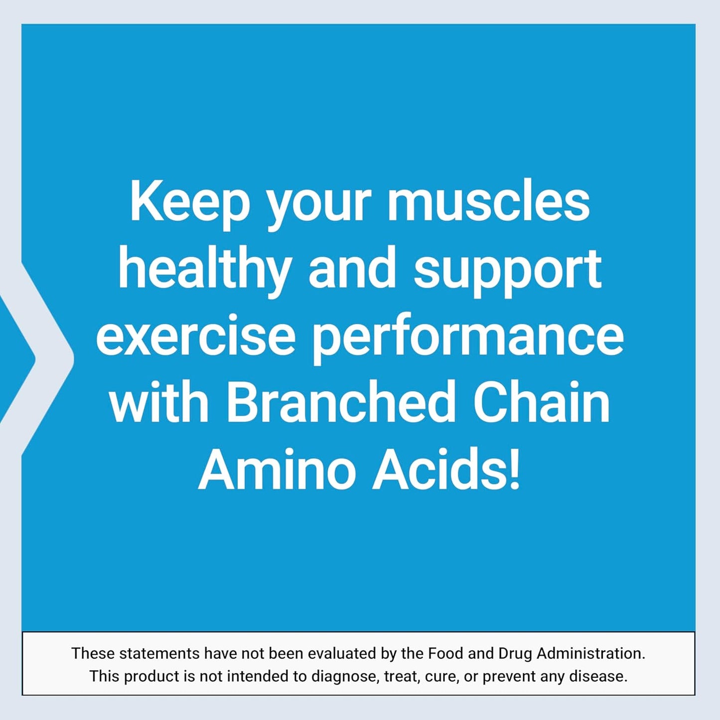 Life Extension Branched Chain Amino Acids (BCAAs), 90 Capsules
