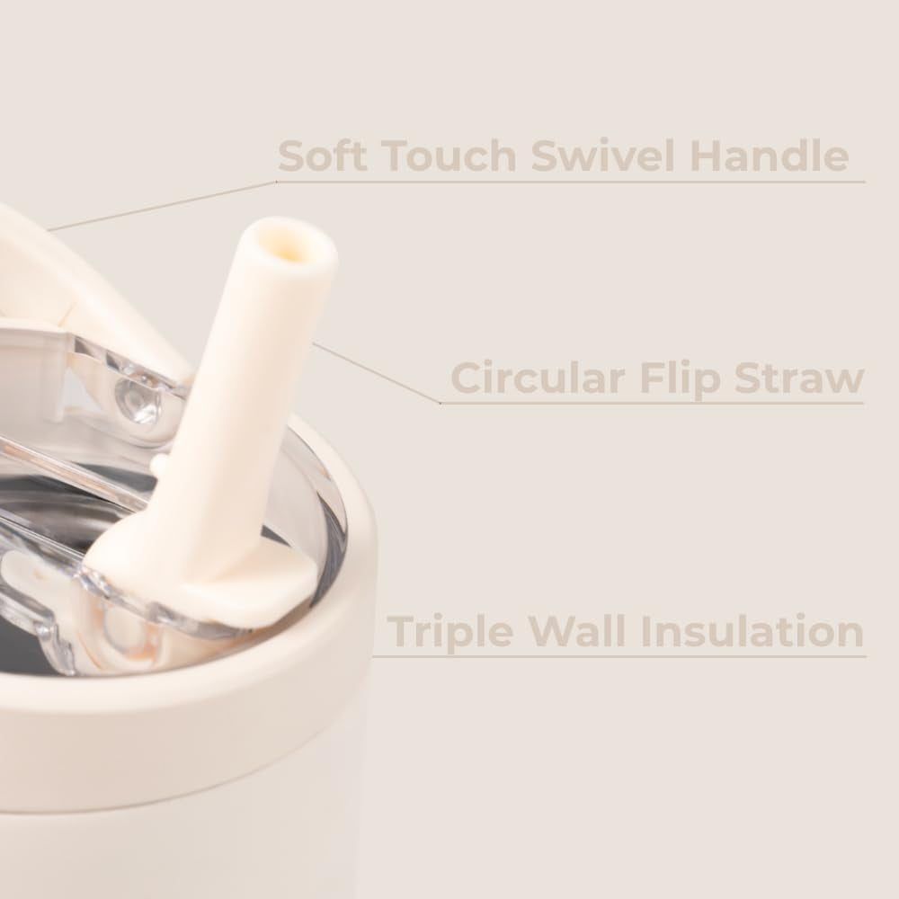 HydroJug Sport Stainless Steel Tumbler with Straw