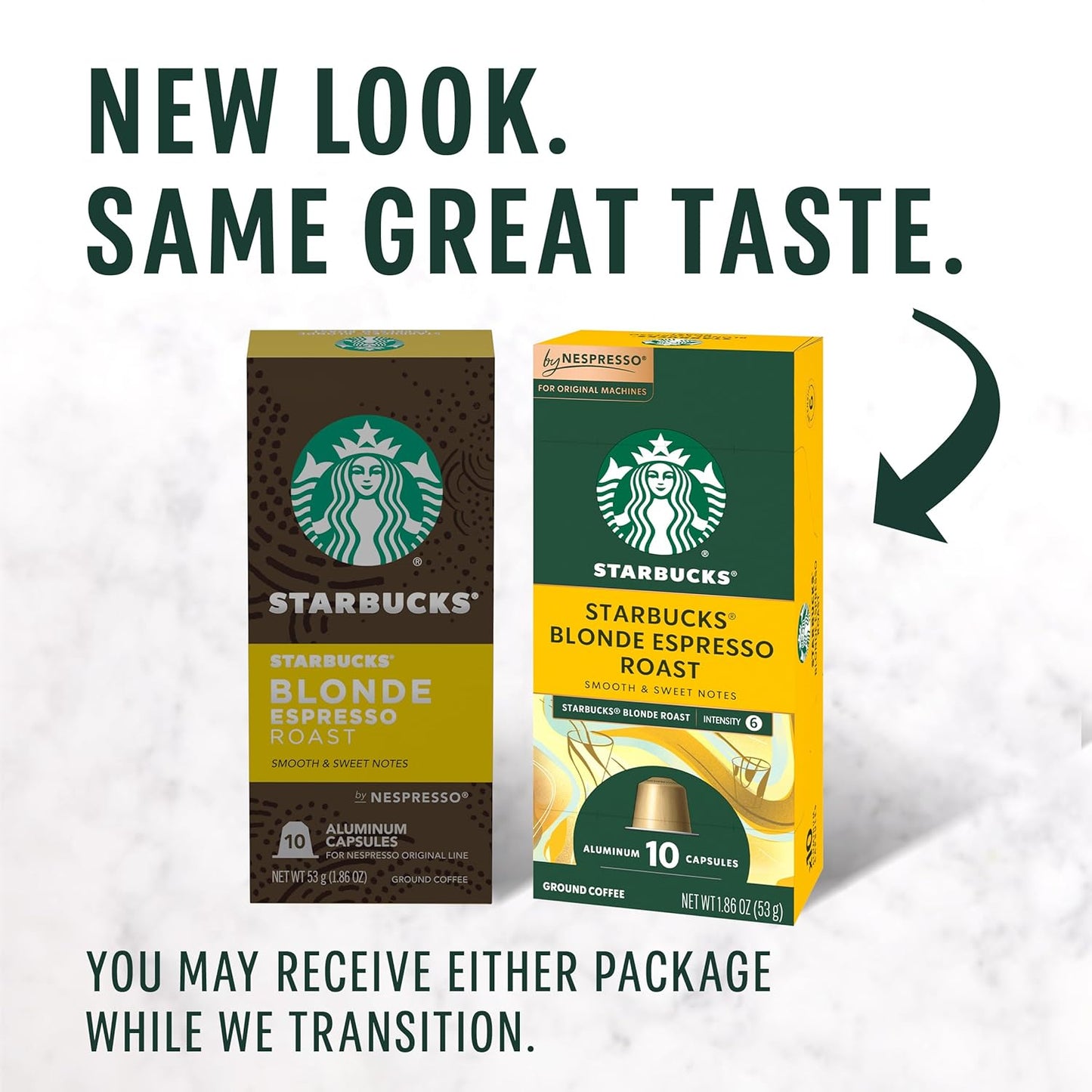 Starbucks by Nespresso Original Line Blonde Roast Espresso Pods