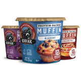 Minute Muffin Cup Variety Pack - Double Dark Chocolate, Blueberry & Cinnamon Roll (Pack of 12)