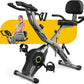 Goimu Exercise Bike, 5 in 1 Foldable Stationary Bike