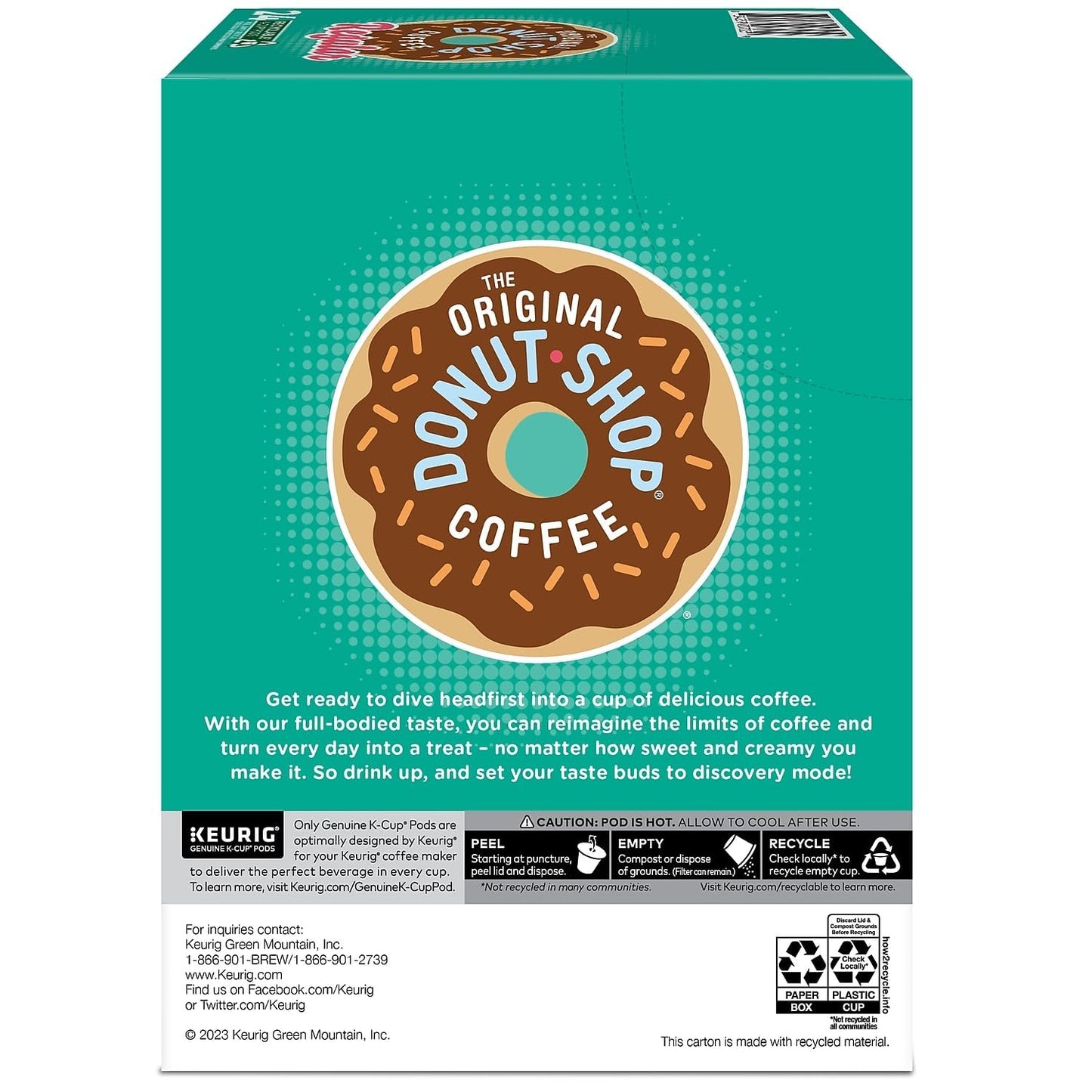 The Original Donut Shop Regular, Single-Serve Keurig K-Cup Pods