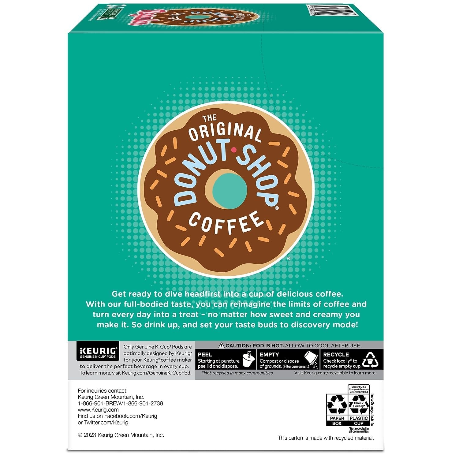 The Original Donut Shop Regular, Single-Serve Keurig K-Cup Pods