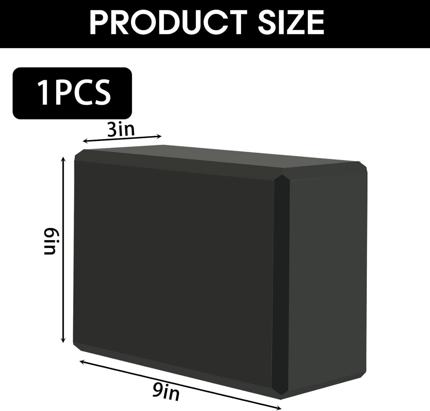 Yoga Block - Supportive Latex-Free Eva Foam