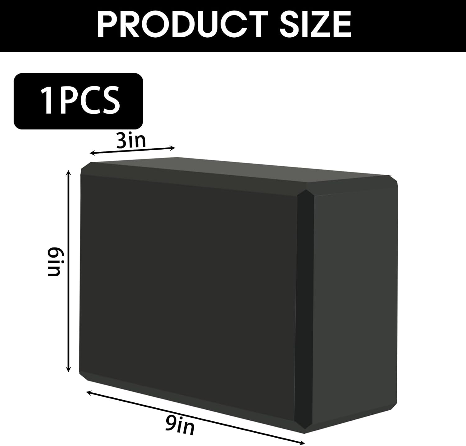 Yoga Block - Supportive Latex-Free Eva Foam