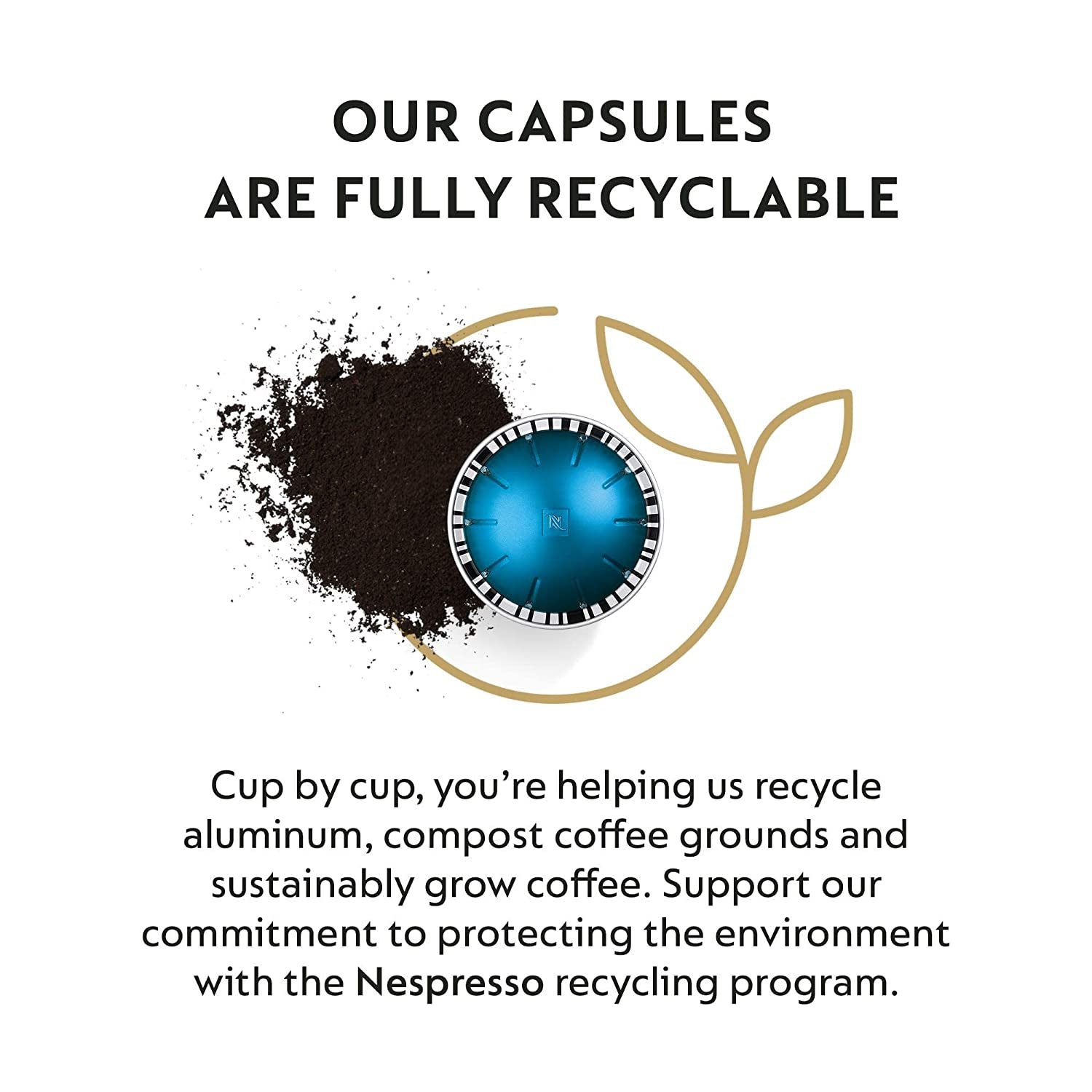 Nespresso Capsules Vertuo, Variety Pack, Medium and Dark Roast Coffee, Brews 7.8 Oz.