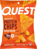 Nutrition Nacho Cheese Tortilla Style Protein Chips (Pack of 12)