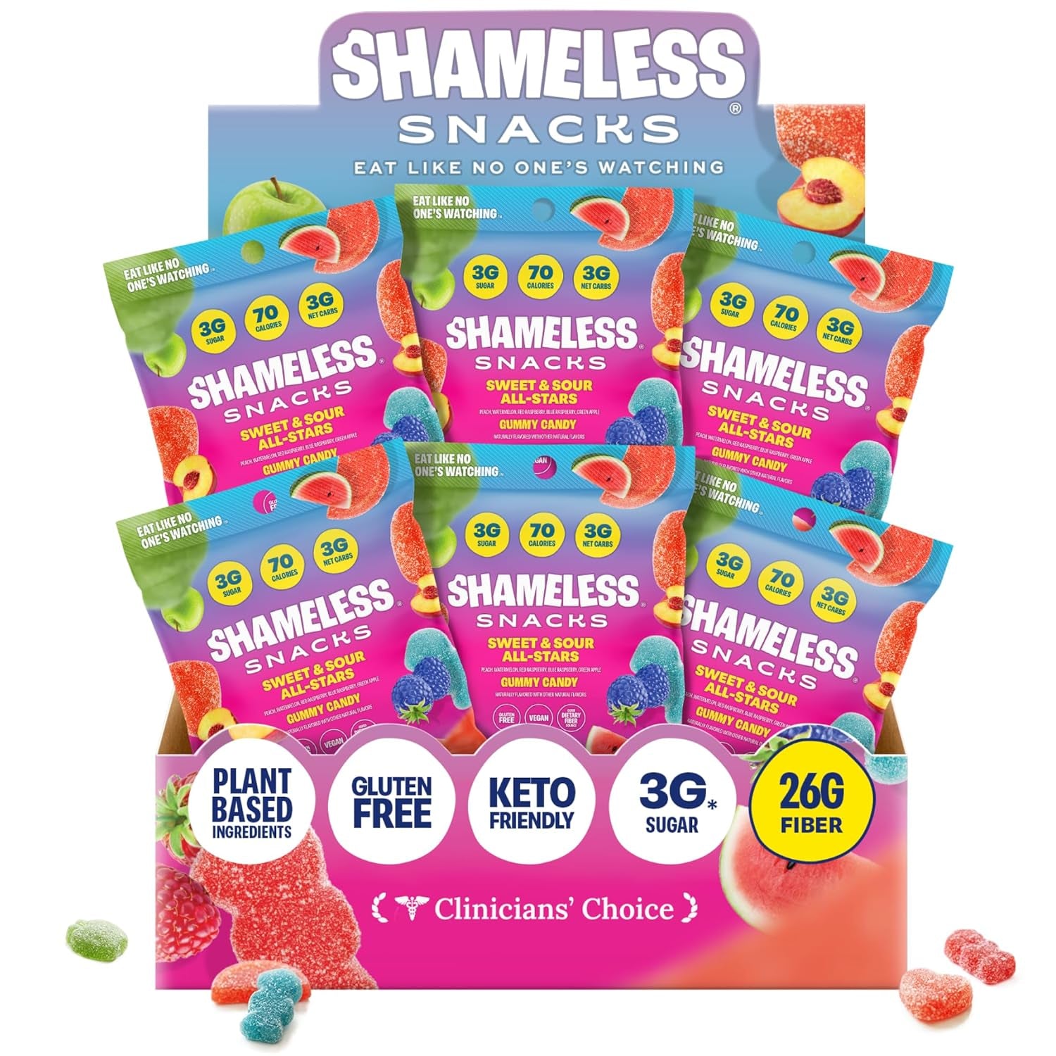 Shameless Snacks Sweet & Sour All-Stars Mixed Bag