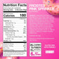 Protein Donuts - 22G Protein, Pink Sprinkle, Zero Sugar Snack - 8 Pack with Two Donuts per Pack