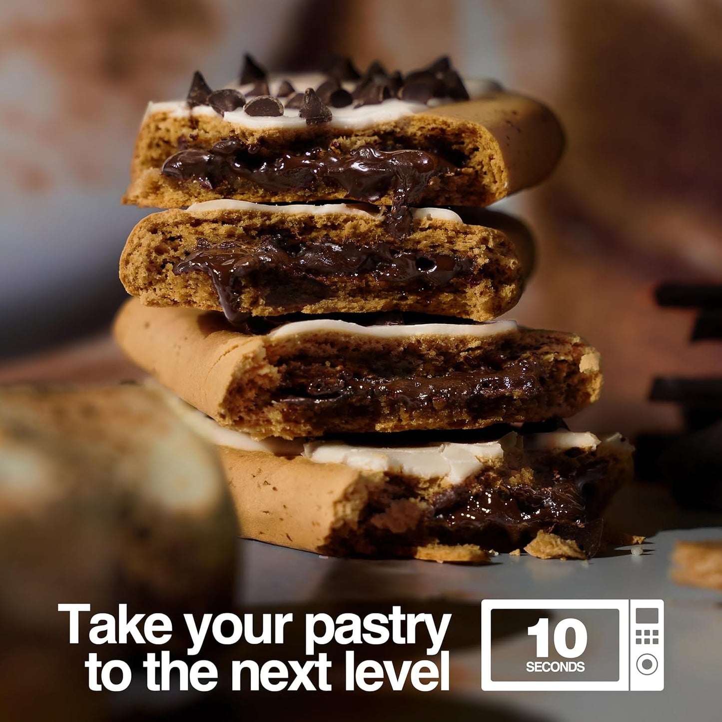 Legendary Foods 22g Protein Pastry 0g Added Sugar, 8 Pack Campfire S'Mores