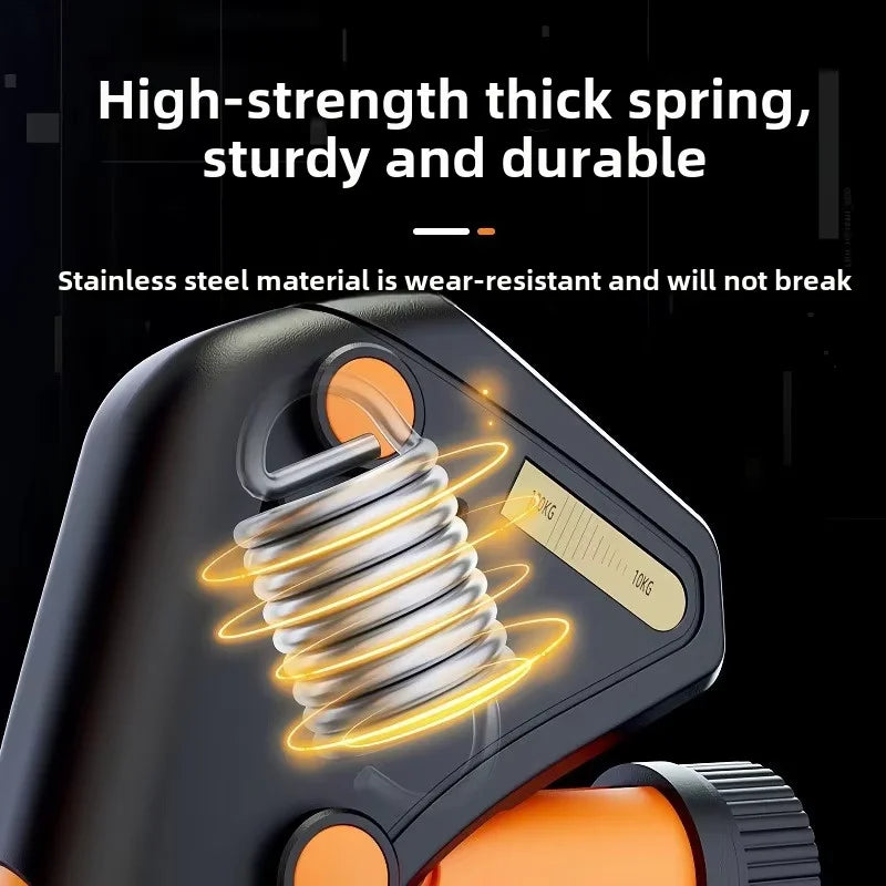 Hand Grip Strengthener with Adjustable Resistance 11-220lbs