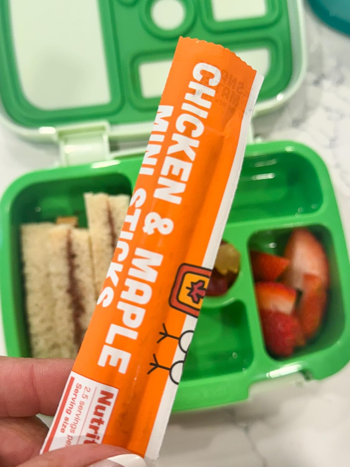 The New Primal Snack Mates Chicken & Maple Sticks, 5G Protein, 35 Calories, 15 Pack