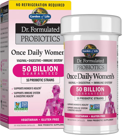 Garden of Life Once Daily Dr. Formulated Probiotics for Women