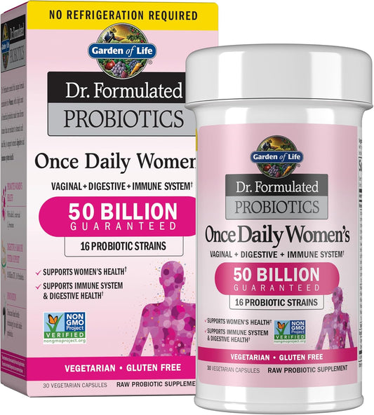 Garden of Life Once Daily Dr. Formulated Probiotics for Women