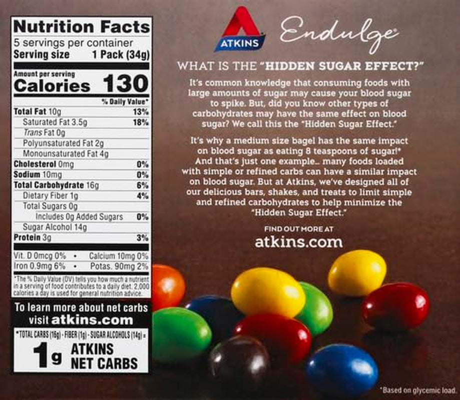 Atkins Endulge Chocolate Peanut Candies