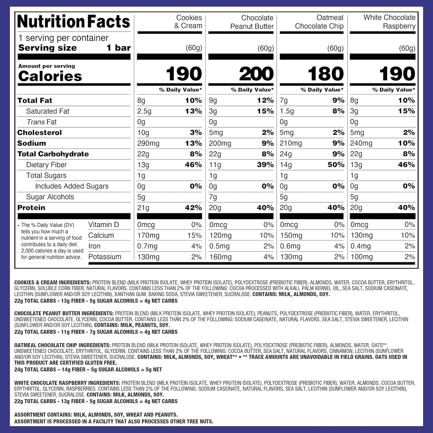 Quest Nutrition Ultimate Variety Pack Protein Bars, 12 Count