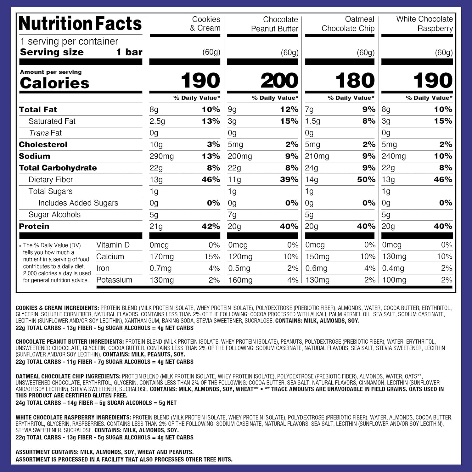 Quest Nutrition Ultimate Variety Pack Protein Bars, 12 Count