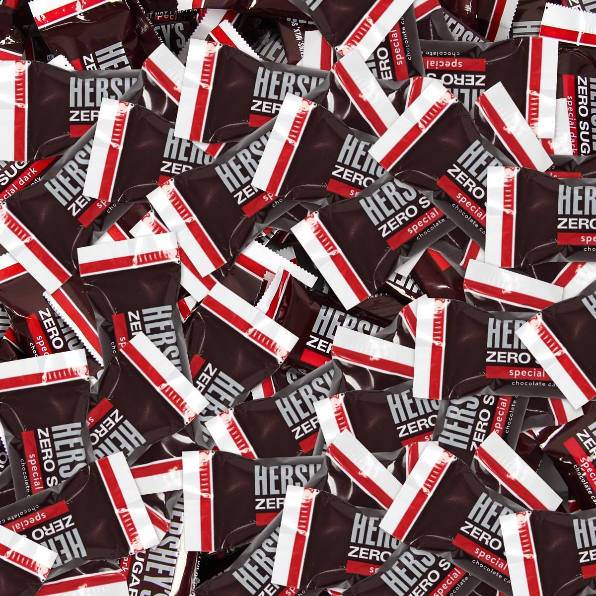 Zero Sugar Special Dark Chocolate Candy Bulk Pack - Individually Wrapped Sugar Free Chocolate Candy Bar