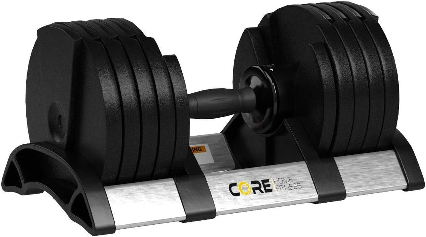 Core Fitness Adjustable Dumbbell Weight Set