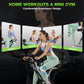 Goimu Exercise Bike, 5 in 1 Foldable Stationary Bike