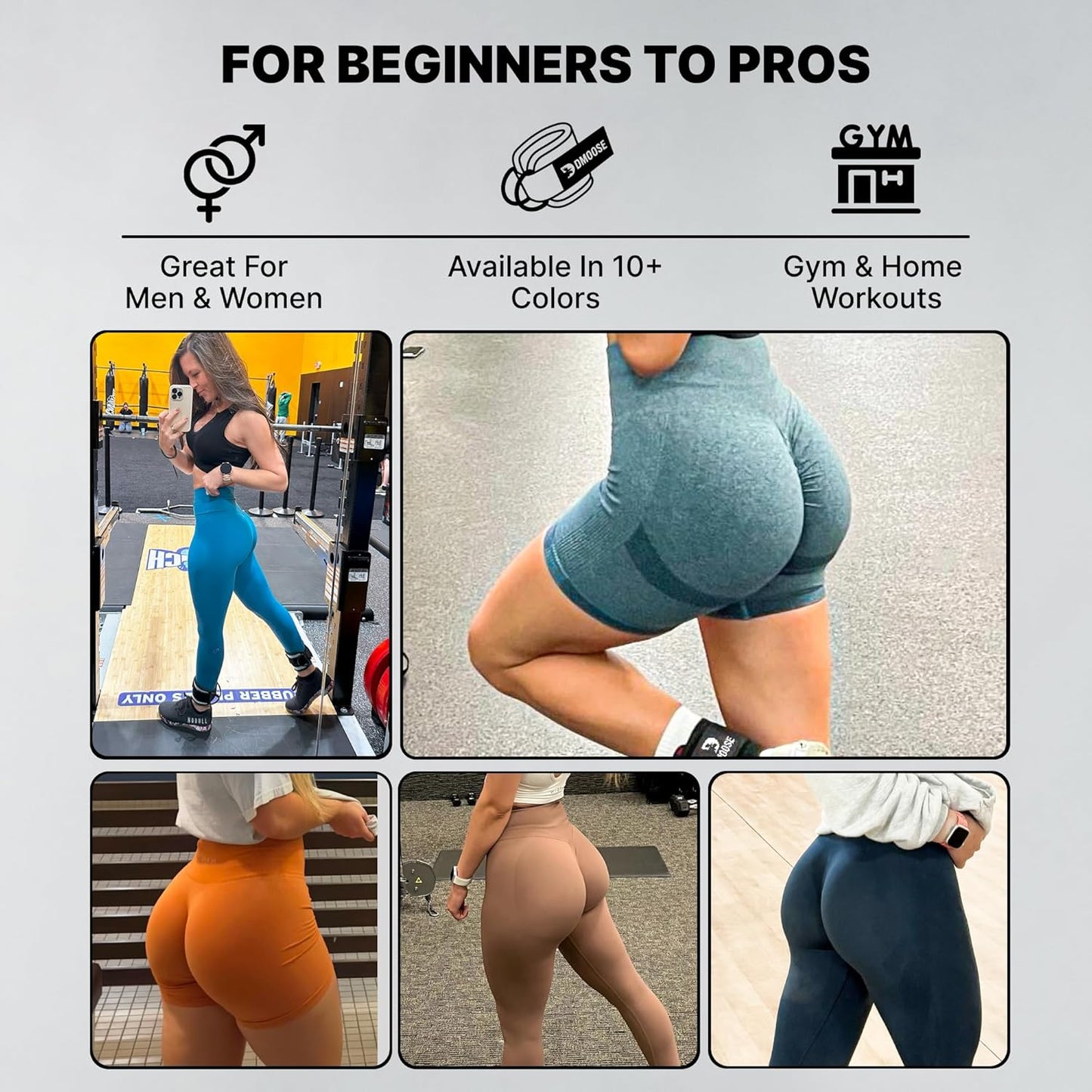 DMoose Fitness Ankle Strap for Cable Machine