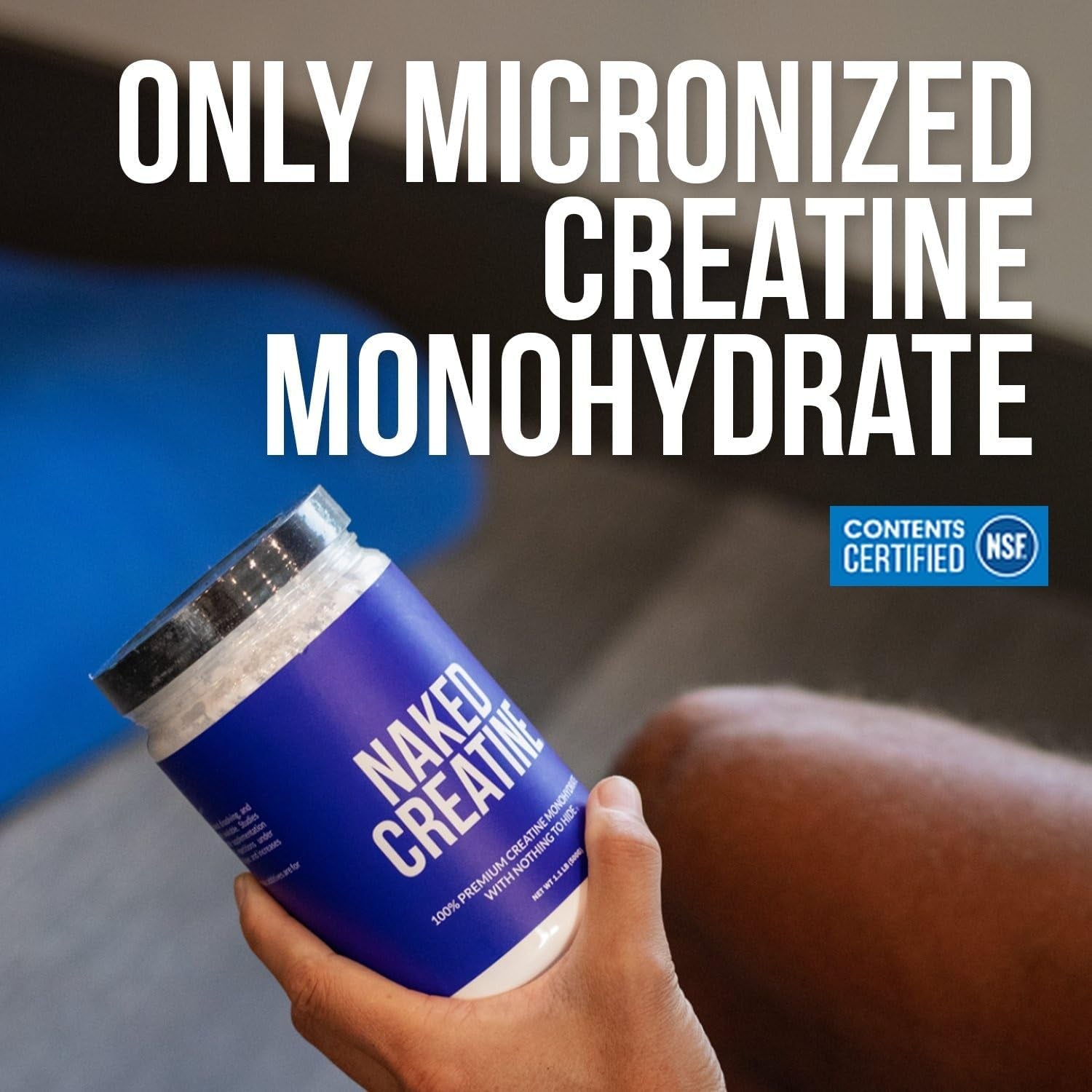 NAKED Pure Micronized Creatine Monohydrate Powder