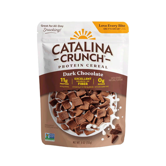 Catalina Crunch Protein Cereal - Dark Chocolate - 9 oz. Bag (Pack of 1)