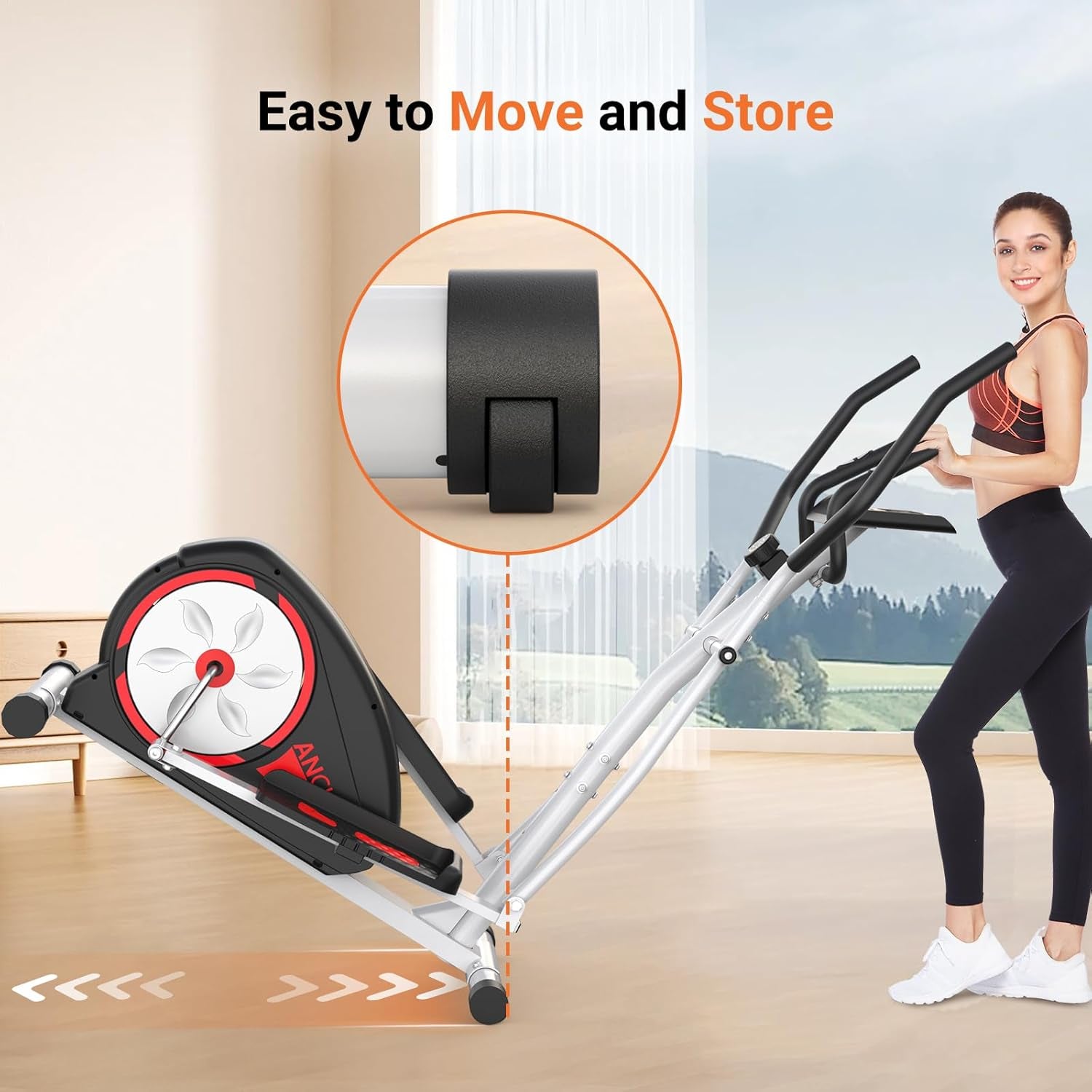 ANCHEER Elliptical Exercise Machine