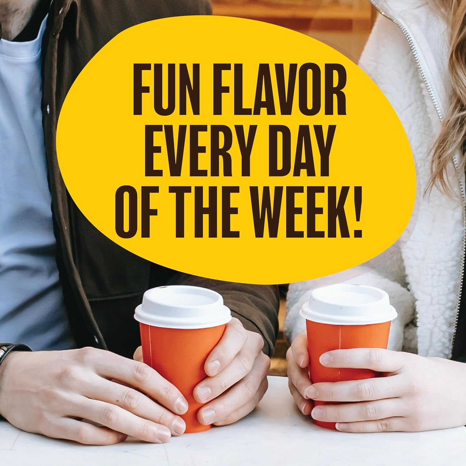 Two Rivers Coffee Flavored Coffee Pods Compatible with Keurig K Cup Brewers