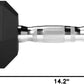 45 Rubber Hex Dumbbell Hand Weight