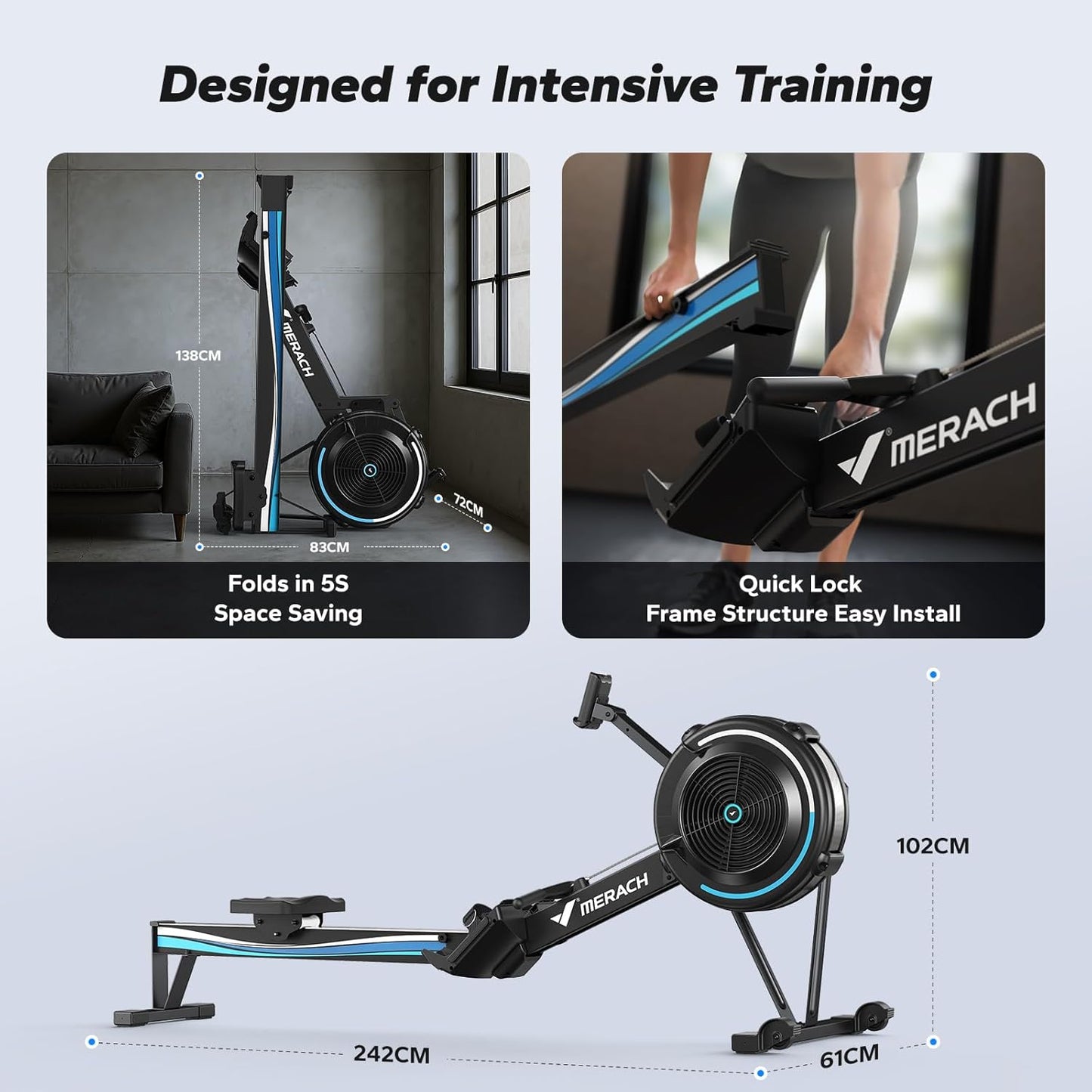 MERACH Rowing Machines for Home