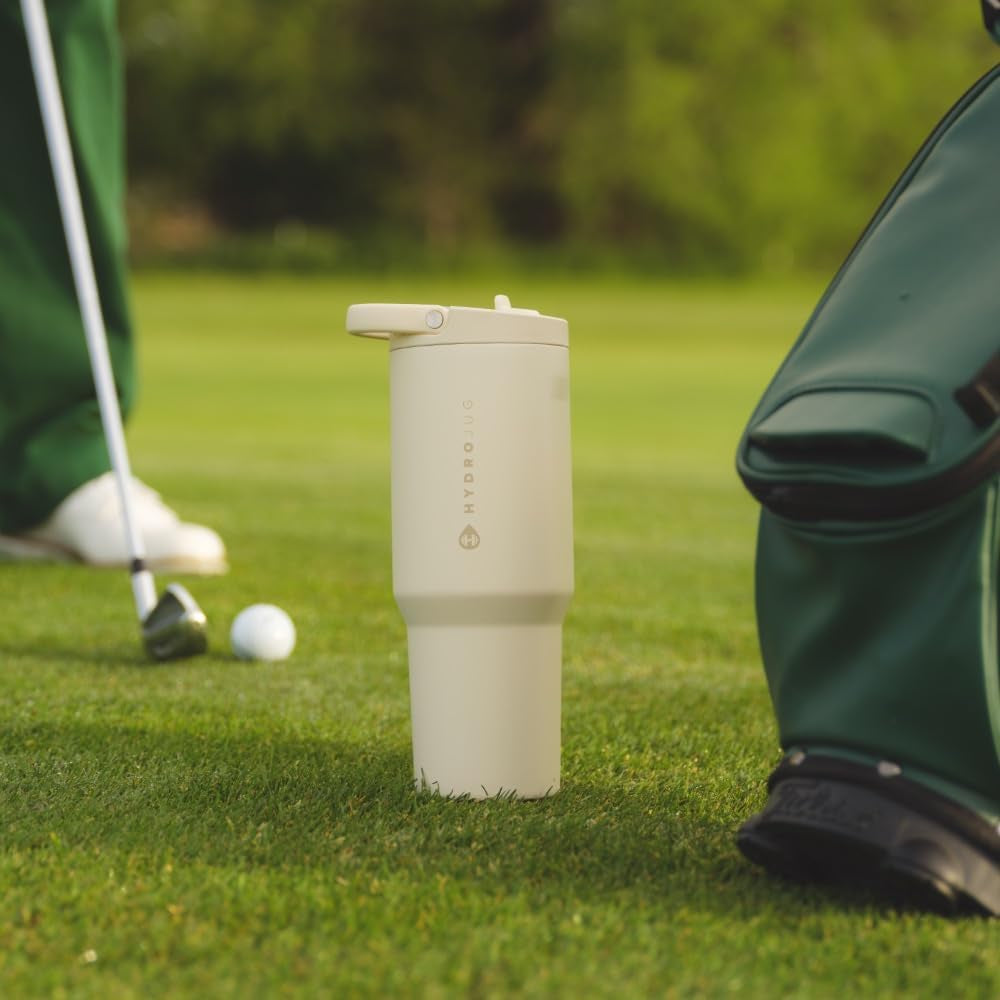 HydroJug Sport Stainless Steel Tumbler with Straw