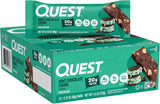 Quest Nutrition Mint Chocolate Chunk Protein Bars, 20G Protein, 12 Count