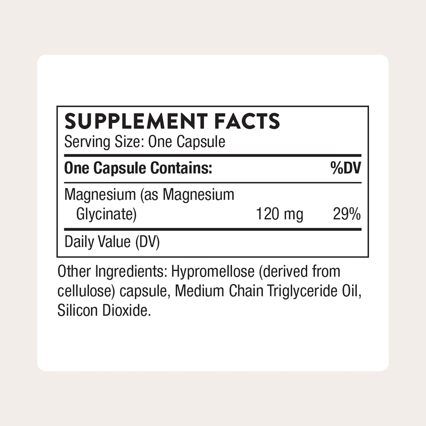 THORNE - Magnesium Glycinate - Supports Restful Sleep, Muscle Relaxation, & Metabolism